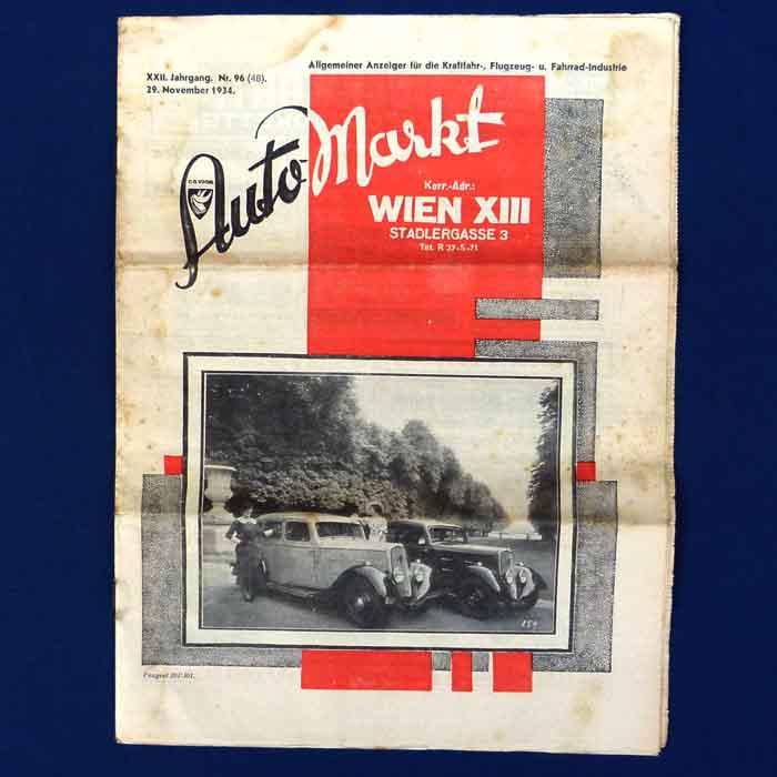 Auto-Markt, Zeitschrift, Motorsport, 1934