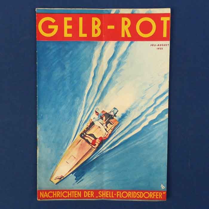 Gelb-Rot, Zeitschrift, Shell-Floridsdorfer, 1935