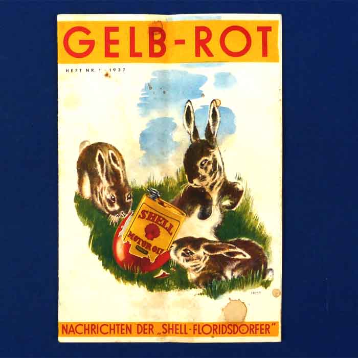 Gelb-Rot, Zeitschrift, Shell-Floridsdorfer, 1937