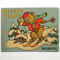 Freund Teddy, Breitschopf-Malbuch Nr. 18