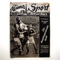 Wiener Sport in Bild und Wort, alte Sport-Zeitung, 1948