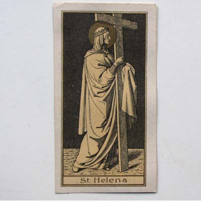 Heilige Helena, Heiligenbildchen