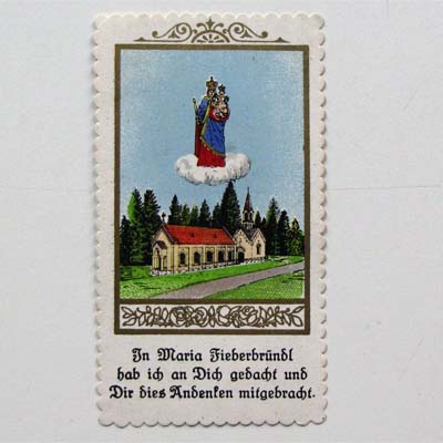 St. Maria am Fieberbründl, Walfahrtbild