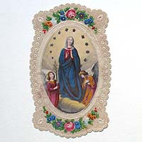 Immaculata, Maria, Heiligen- / Andachtsbildchen