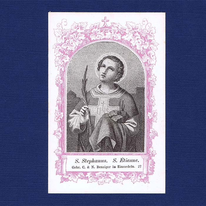 S. Stephanus - S. Etienne, Heiligenbild