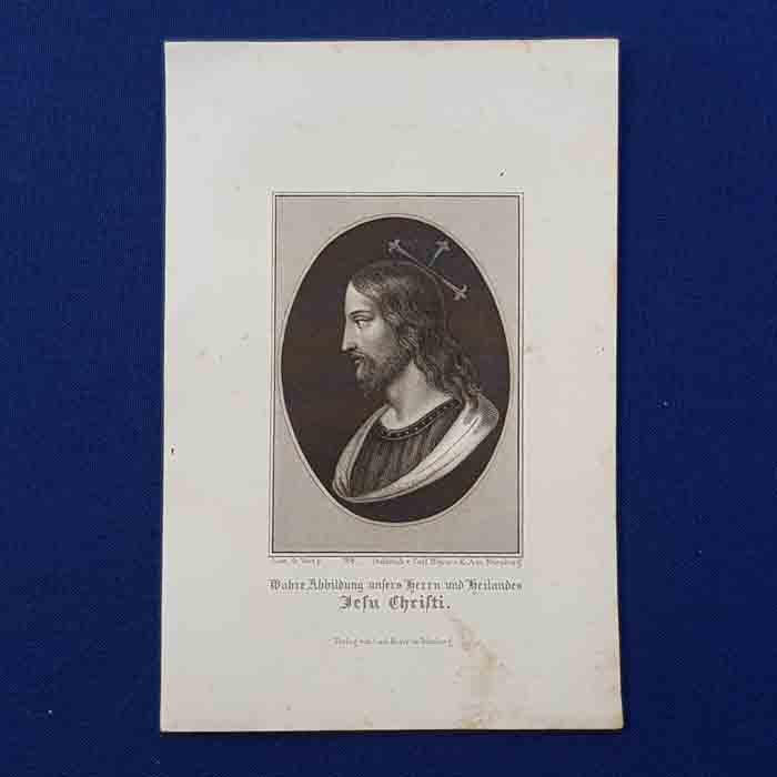 Jesu Christi, Heiligenbild, Erinnerung Katecheten, 1860