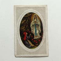 Marienerscheinung in Lourdes, Heiligenbildchen