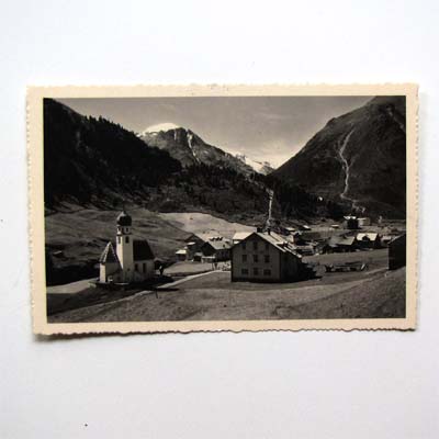 Vent, Ötztaler Alpen, alte Ansichtskarte / Fotografie