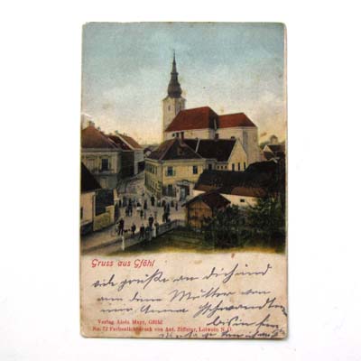 Gföhl, Niederösterreich, alte Ansichtskarte