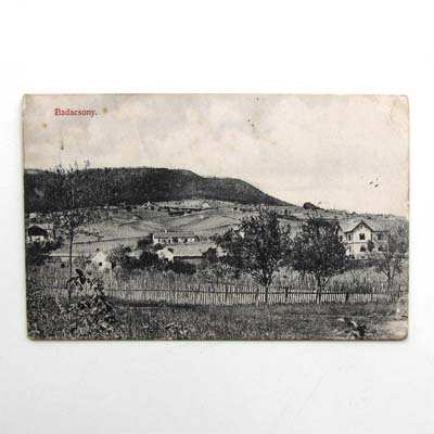 Badascony, Ungarn, alte Ansichtskarte