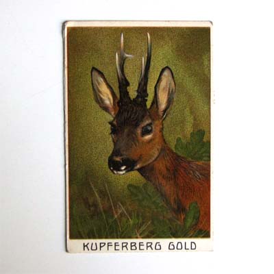 Kupferberg Gold, alte Ansichtskarte / Werbekarte