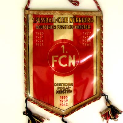 1. FC Nürnberg, Deutschland, alter Fußball - Wimpel