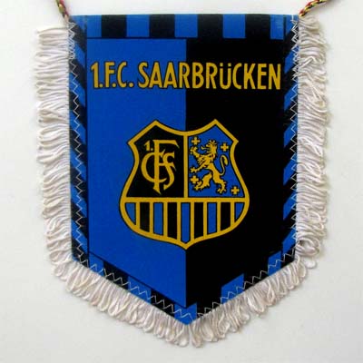 1. FC Saarbrücken, Deutschland, alter Fußball - Wimpel