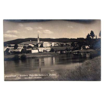 Friedberg, Moldau, Böhmerwald, alte Ansichtskarte