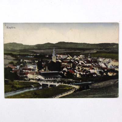 Kaplitz, Tschechien, alte Ansichtskarte