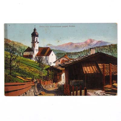 Gossensass, Südtirol, alte Ansichtskarte