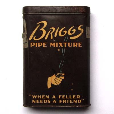 Briggs Pipe Mixture, alte Tabak - Dose