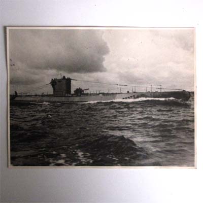 Unterseeboot, alte Fotografie, 2. Weltkrieg