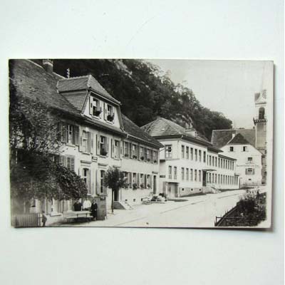 altes Gasthaus, Schweiz, Ansichtskarte / Foto