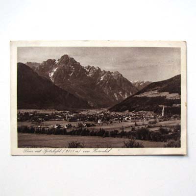 Lienz und Spitzkofel, Osttirol, Ansichtskarte