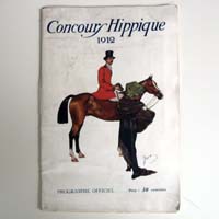 Concour Hippique, Programmheft, Pferdesportveranstaltun