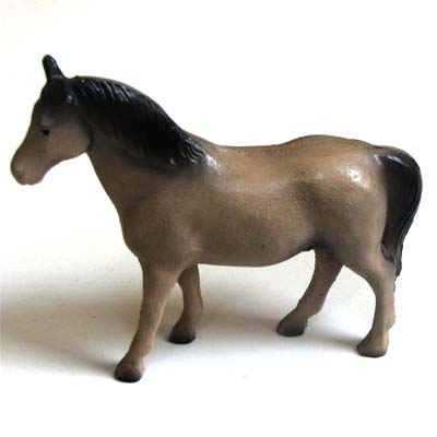 alte Pferde - Figur, Masse