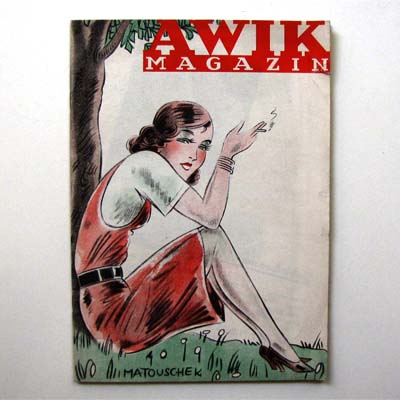 Awik Magazin - KaDeWe, Zeitschrift, Matouschek, 1932