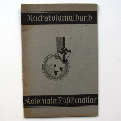 Reichskolonialbund, Kolonialer Taschenatlas, ca. 1939