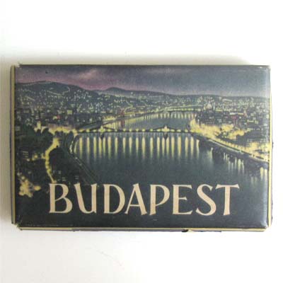 Budapest, originelle Zigaretten-Schachtel