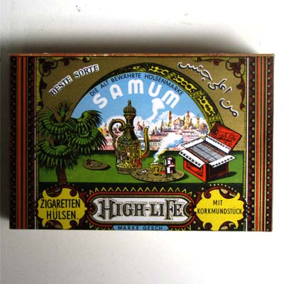 High Life Zigarettenhüllen, Samum, original befüllt