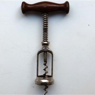 Korkenzieher / corkscrew, mit Zugfeder