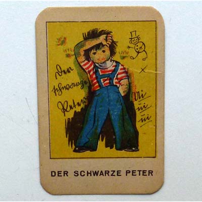 Schwarzer Peter, Spielkarten, Märchenmotive