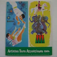 Circusfestival, Artisten, Tiere, Attraktionen, 1964