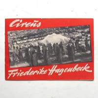 Circus Friederike Hagenbeck, Zirkusprospekt, 1955