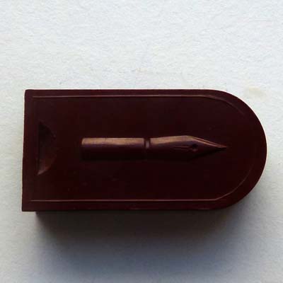 Schreibfedern - Box, Bakelit