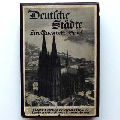 Deutsche Städt, Quartett-Spiel, Ravensburger