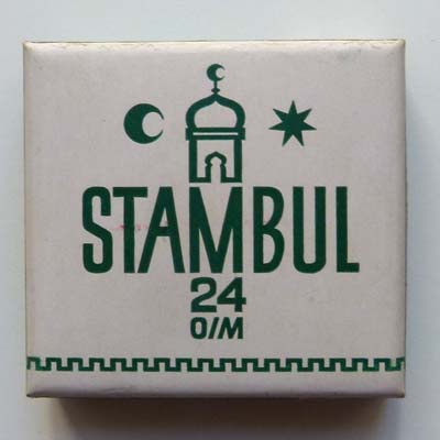 Stambul, Zigarettenschachtel, Orienta Dresden