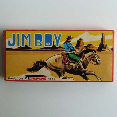 Jim Boy, Spielzeugpistole, Romanelli