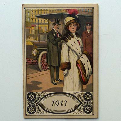 Kalender, Jugendstil, Wr. Werkstätte, 1913