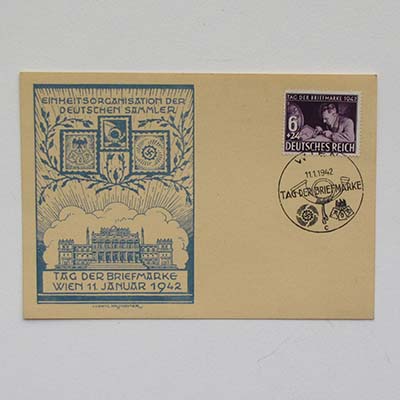 Tag der Briefmarke, Stempel, 1942