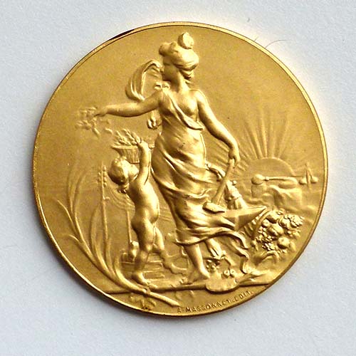 Medaille, Palais du Travail Paris, 1911