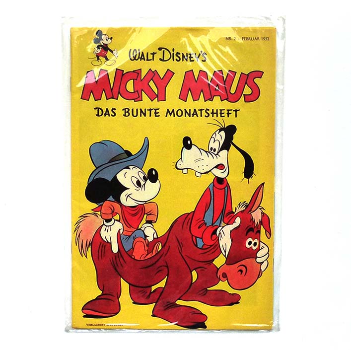 Walt Disney's Micky Maus, mit Nachdruck, Hefte 2 1952