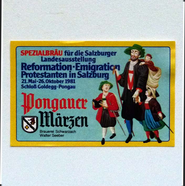Pongauer Märzen, Reformation-Emigration, Spezialbräu