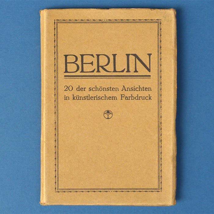 Berlin, 20 Ansichten in Farbdruck, um 1920