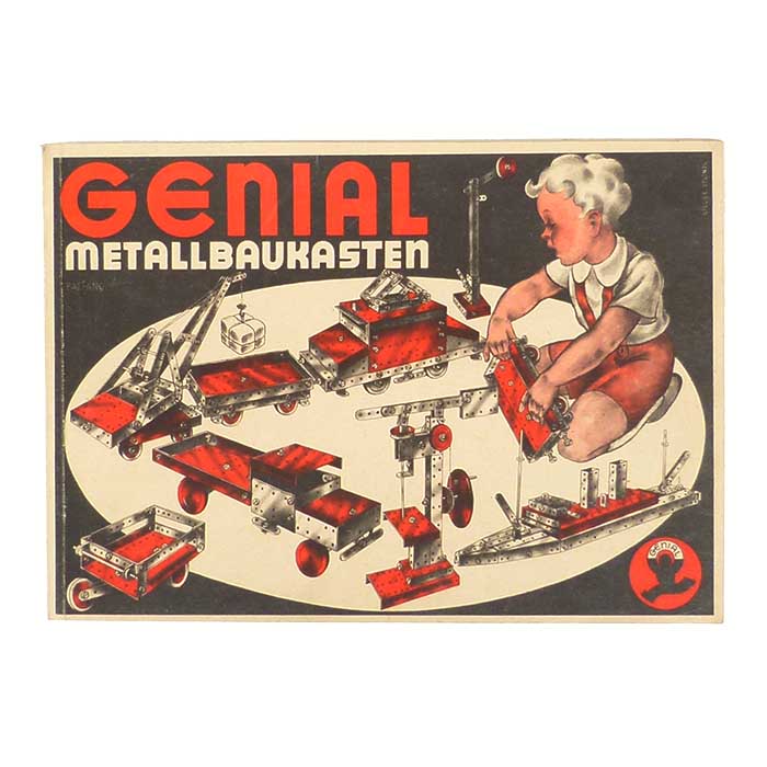 Genial Metallbaukasten, Vorlagenbuch, 50er Jahre