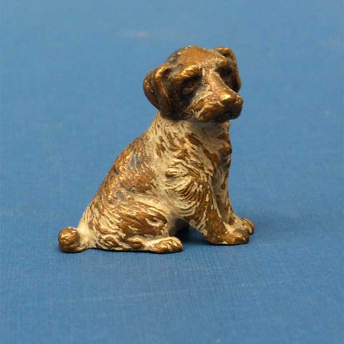 Hunde - Figur, Wiener Bronze, sehr klein