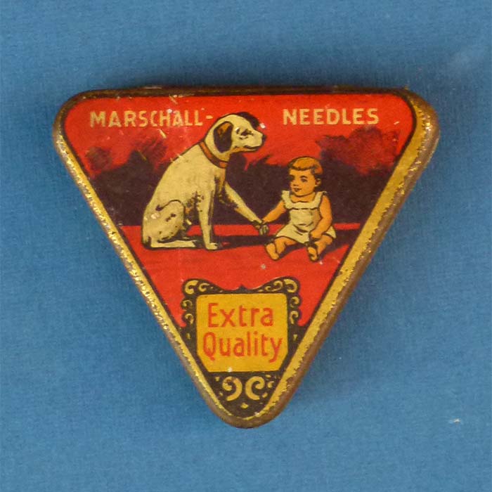 Marschall Needles, Grammophon - Nadeldose, Dreieck
