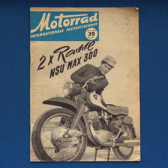 Motorrad - Internationale Zeitschrift, 1954