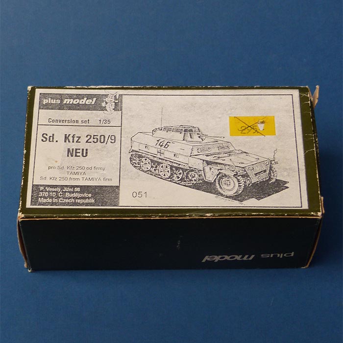 Sd Kfz 250/9, Plus Model, Bausatz