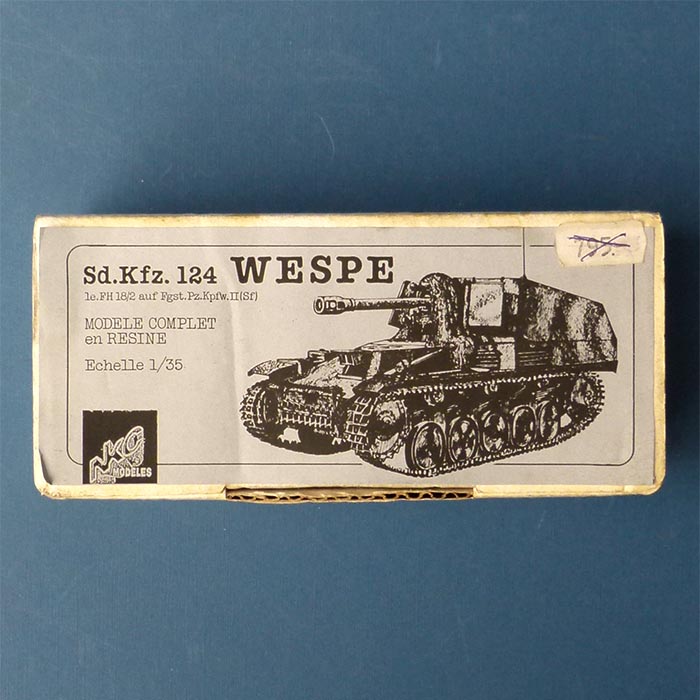 Sd.Kfz 124 Wespe, NKC modeles, Resin Kits, Bausatz